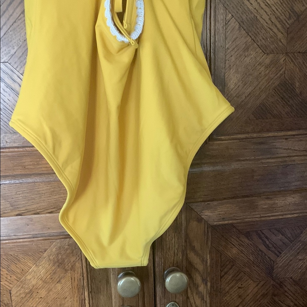 Shade & Shore Yellow One Piece Swimsuit - Picture 7 of 12